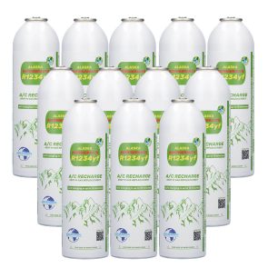 12 x Alaska Refrigerants R1234yf Ersatzkältemittel für Fahrzeuge: 12er-Pack für Werkstätten