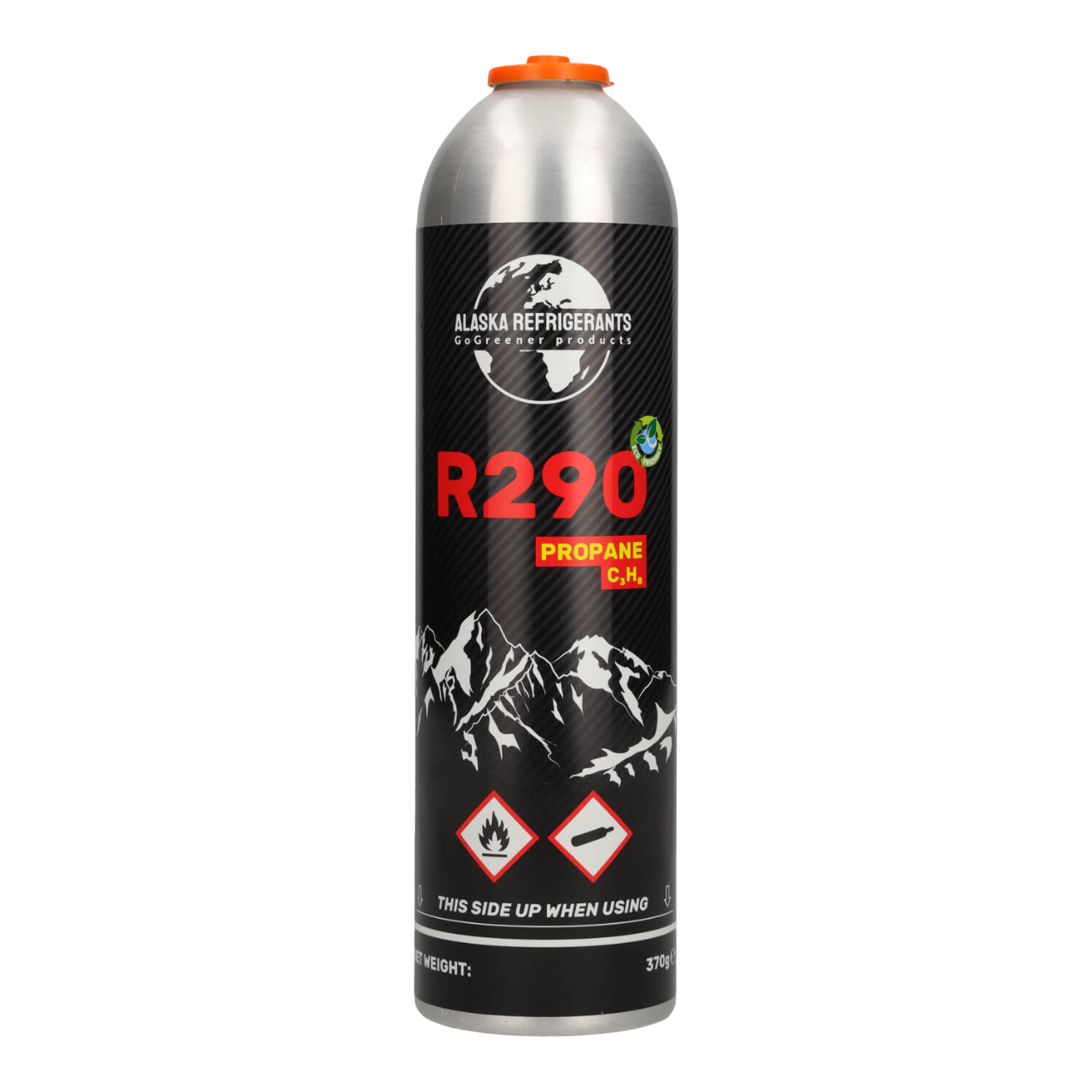 Alaska Refrigerants R290 Propane – 370g / 750 ml